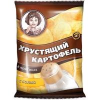 Хрустящий Картофель чипсы  'Девочка ' 70г*20 Соль