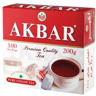 Акбар чай 100 пак.с/я*2г*(12) Red&White