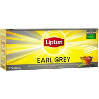 Липтон чай 25 пак*1.5 г*(24шт) Эрл Грей