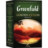 Гринфилд чай 100г*14 Голден Цейлон черный/цейлонский