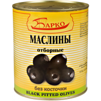 Маслины  'Барко ' Крупные 425мл*12 Без косточки