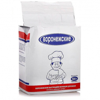 Дрожжи сухие 'Воронежские '500г*20 (Россия)