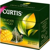 Чай 'CURTIS 'пирамидки 20пак.*1,8гр.*12 Delicate Mango зеленый/манго