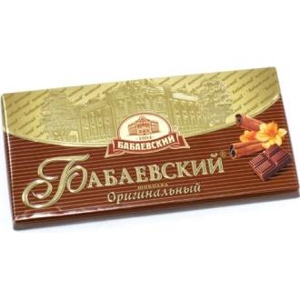 Бабаевский  шоколад 100гх17шт*(4бл) Ориг...