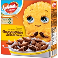 Подушечки с начинкой 'Любятово ' 220г*9 Шоколадной