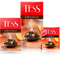 Тесс Чай  25пак.*1,5г*(10) Оранж чёрный/цедра апельсина