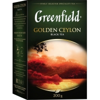 Гринфилд чай 200г*10 Голден Цейлон черный/цейлонский