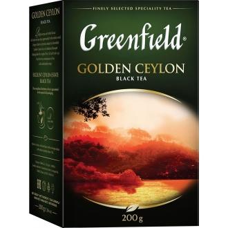 Гринфилд чай 200г*10 Голден Цейлон черны...