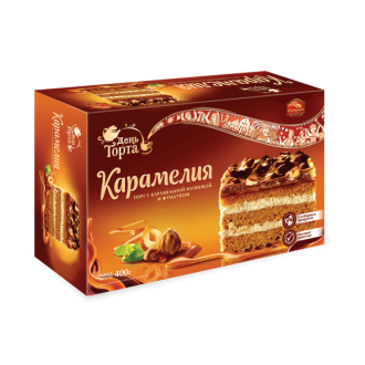 Торт 'Черемушки 'Карамелия 400г*6