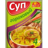 Суп Гороховый с копченостями  'Русский Аппетит ' 60гр*20 шоу-бокс