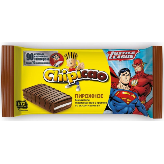 Пирожное бисквит. '7-DAYS ' 64г*12 Chipicao Cake Bar