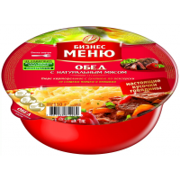 Бизнес Меню Пюре 110г*24 Говядина