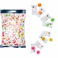 Карамель  'Smile Candy ' Микс(лимон,клуб.,манго,арбуз) 1пак*1кг/1кор*3кг