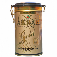 Акбар чай  в ж/банке 225г*12 GOLD