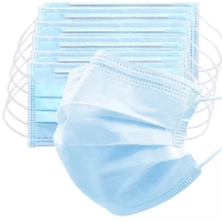 Маска  защитная для лица  'DISPOSABLE PROTECTIVE MASK ' 1*10*(5бл.)