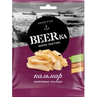 Перуанский кальмар филе кольца BEERka 18гр.*25