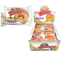 Кексы TODAY DONUT 45гр*24*(6бл.) Цукатами