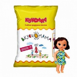 Кукурузные палочки  'Куколка-Сюрприз ' 65г*14