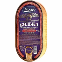 Килька Балтийская обжаренная в т/с  'Барко ' 175гр*40 ключ