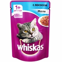 ВИСКАС 85г*28  желе лосось