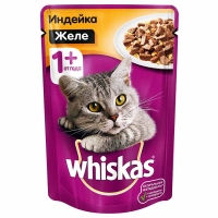 ВИСКАС 85г*28  желе индейка