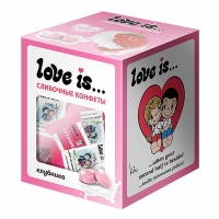Жевательная конфета  'Лав из  'Love is ' 105г*24 Клубника