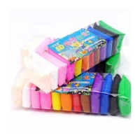 Воздушный пластилин маленький 1*24шт