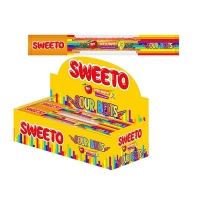 Мармелад SWEETO 'Sour belt 'кислая лента 8г*60*(12бл) Тутти-фрутти