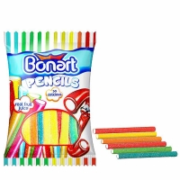 Жевательный мармелад /Bonart/ 90г*12 (3бл) карандаши с лакрич.нач./Лесная сказка/
