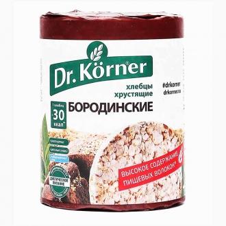 Хлебцы  'Dr. Korner ' Бородинские 100гр*20