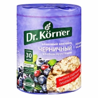 Хлебцы  'Dr. Korner ' Черничный 100гр*20