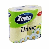 Туалетная Бумага 'ZEWA+ Ромашка 1уп*24пач. 1 пач/4 рул.