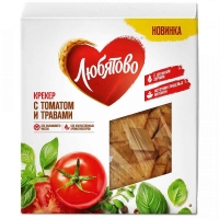 Крекер  'Любятово ' 150гр*16 Томат и травы