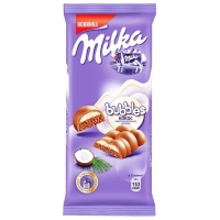 Милка Bubbles 92гх16шт Молочный с кокосом