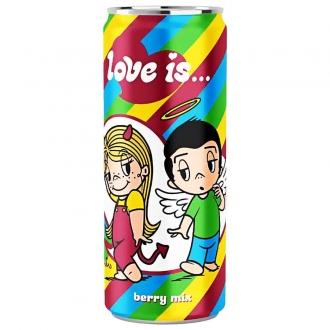 Газ. напиток LOVE IS 0.33мл*12 микс вкусов