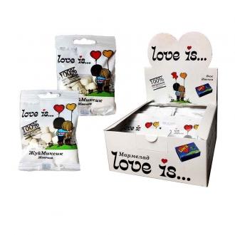 Мармелад  'Love is ' ЖуйМиксик 25г*24(*8) жвачка