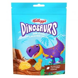 Печенье  'Kellogg`s ' Dinosaurs  50гр*14 Мини сахарное в мол.глазури