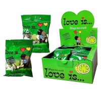 Жевательный мармелад  'Love is ' ЖуйМиксик 25г*20(*8) Мята-Лимон-Лайм