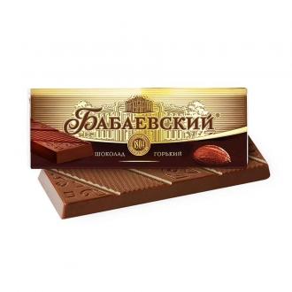Бабаевский  шоколад  60гх25шт*(3бл) Горький