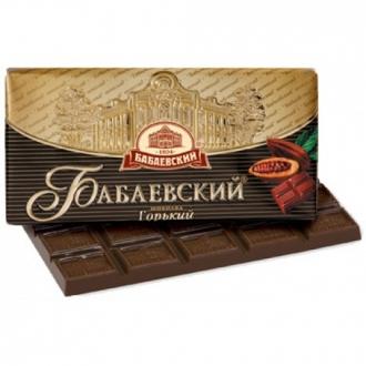 Бабаевский  шоколад  90гх18шт*(4бл) Горький