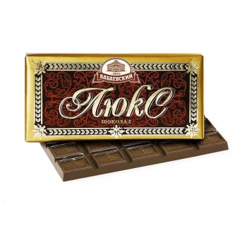 Люкс темный шоколад 90гх18шт*(4бл)