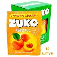 ZUKO растворимый напиток 20гр*12*(8бл) Абрикос