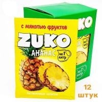 ZUKO растворимый напиток 20гр*12*(8бл) Ананас