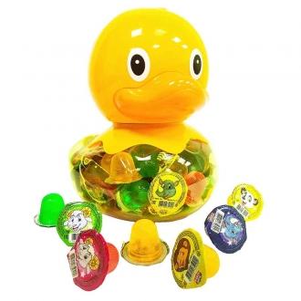 Желейный десерт  JELLY FRUITS 35гр*45шт*(6бл) Утка