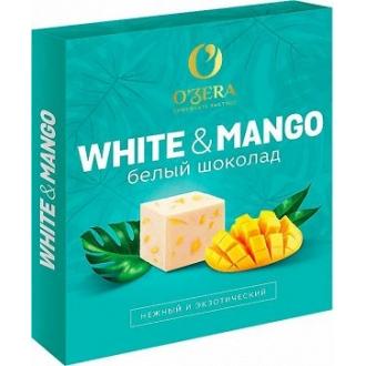 Шоколад О`Zera молочный 90гр*6 White&Mango