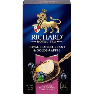 Ричард чай 25пак.*12 Royal Blackcurrant&Colden Apple