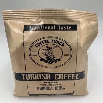 Молотый кофе Coffee Turca 100гр.*24 100% Арабика ультратонкий помол