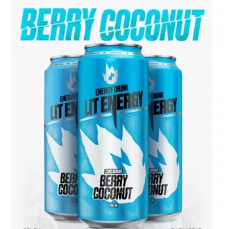 Энергетические напиток Лит Энерджи  0,45л*24 бан. Ягода кокос/Berry Coconut