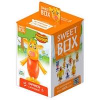 СвитБокс SWEET BOX карамель с подарком 10гр*10 ОРАНЖЕВАЯ КОРОВА