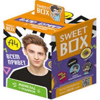 СвитБокс SWEET BOX мармелад с подарком 1...